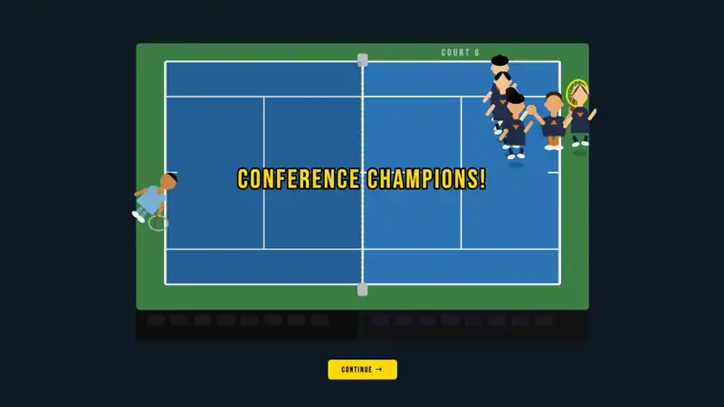 Swing Dynasty: College Tennis — изображение 1