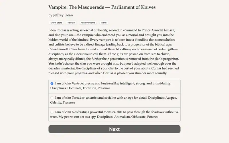 Vampire: The Masquerade — Parliament of Knives — изображение 3