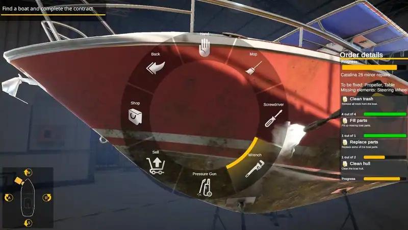 Yacht Mechanic Simulator: First Contract — изображение 3