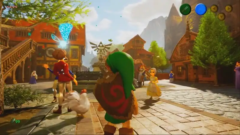 Zelda Ocarina of Time: Unreal Engine 4 Remake — изображение 2