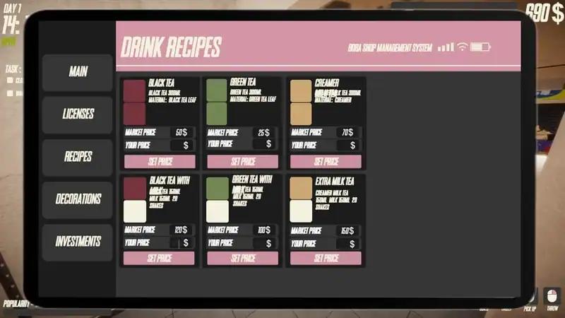 Boba Tea Shop Simulator — изображение 2