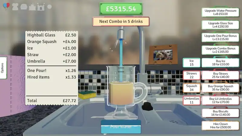 A stupid game about pouring drinks for the P.T.A. — изображение 3