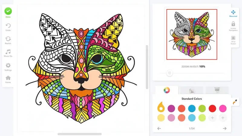 Coloring Book for Adults — изображение 3