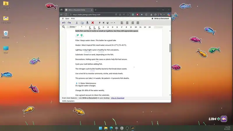 Desktop Fishes — изображение 3