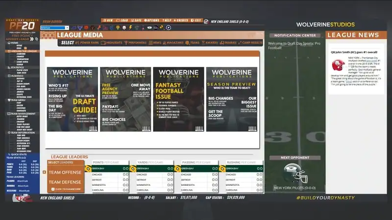 Draft Day Sports: Pro Football 2020 — изображение 3