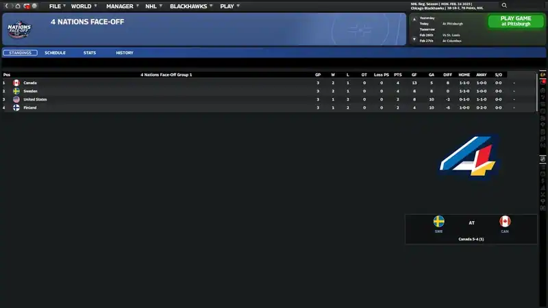 Franchise Hockey Manager 11 — изображение 1