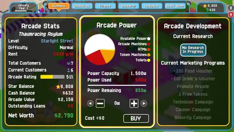 Arcade Tycoon: Simulation — изображение 1