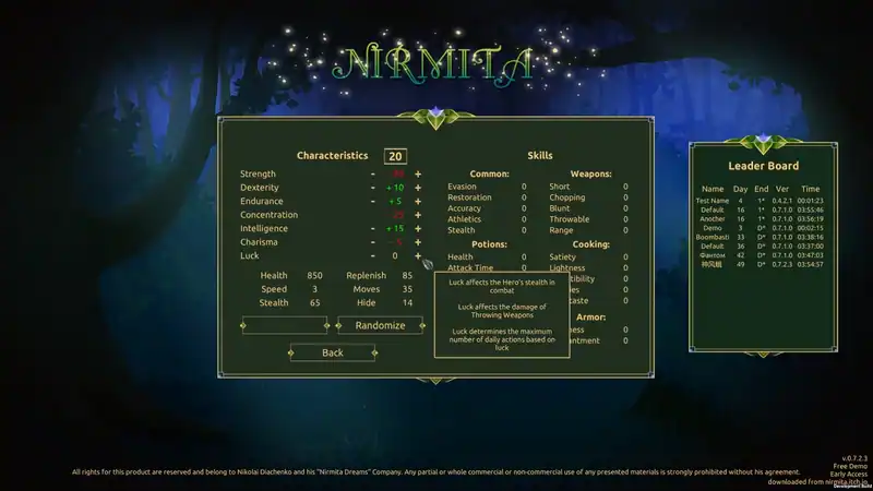 Nirmita: 2D Survival Fantasy RPG — изображение 2
