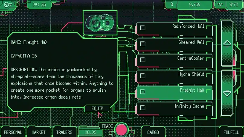 Space Warlord Organ Trading Simulator — изображение 3
