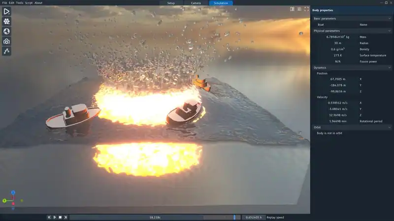 SpaceSim - Astrophysical Simulation Software — изображение 3