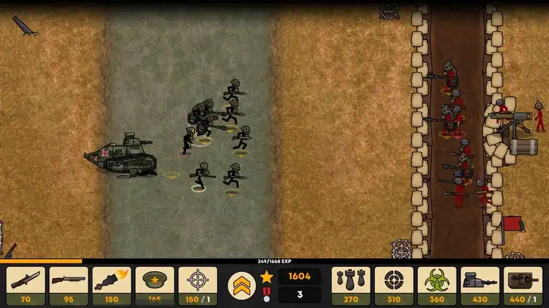 Stickman Trenches — изображение 1