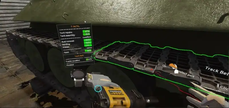 Tank Mechanic Simulator VR — изображение 3