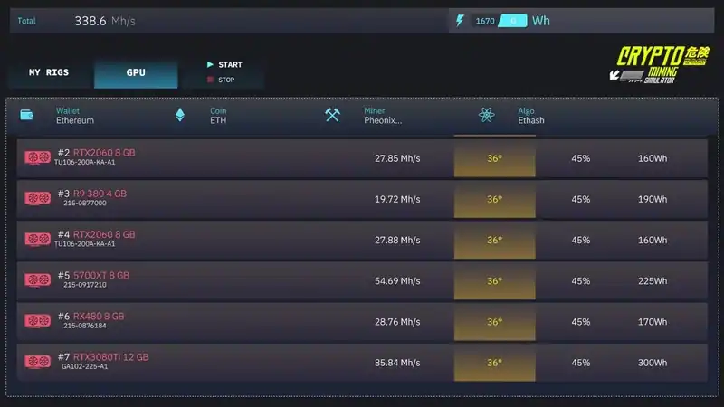 Crypto Mining Simulator — изображение 3
