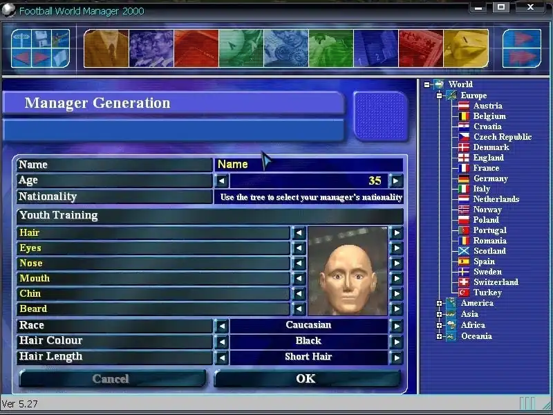 Football World Manager 2000 — изображение 3