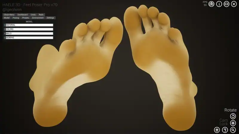HAELE 3D - Feet Poser Pro — изображение 3