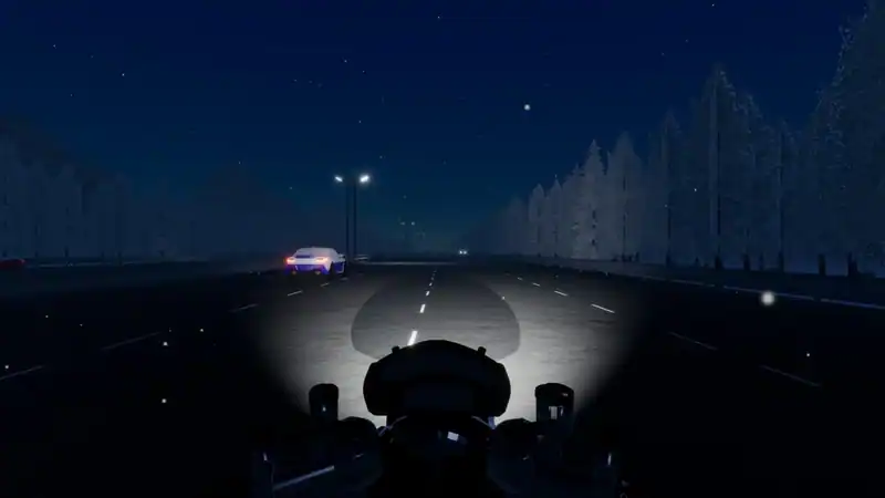 Motorcycle Night Ride — изображение 3