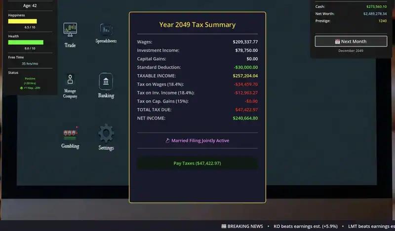 SELF MADE: Investment Life Sim — изображение 2
