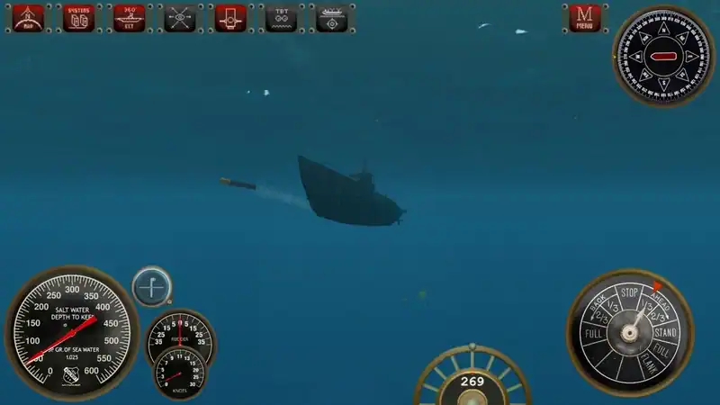 Silent Depth 3D Submarine Simulation — изображение 3