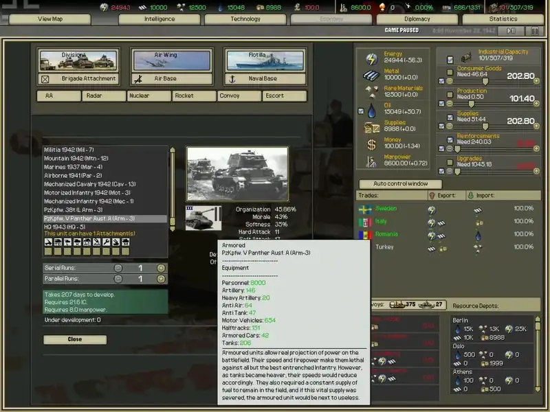 Darkest Hour: A Hearts of Iron Game — изображение 1