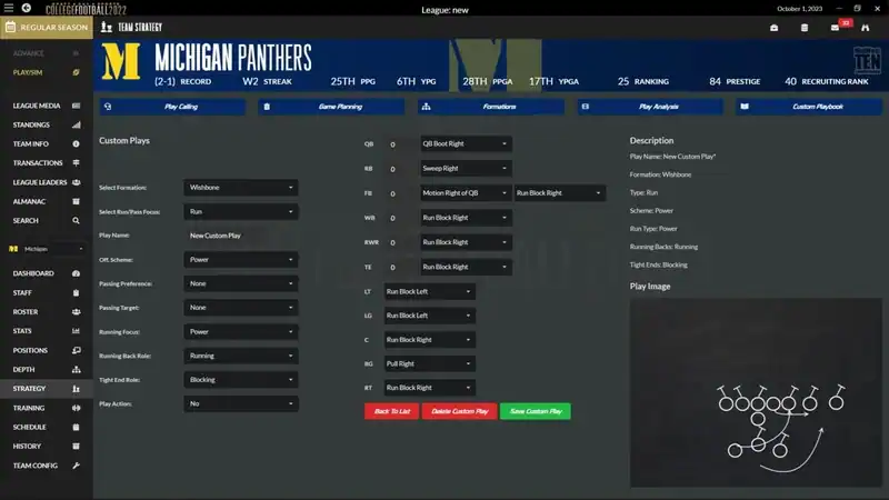 Draft Day Sports: College Football 2022 — изображение 2