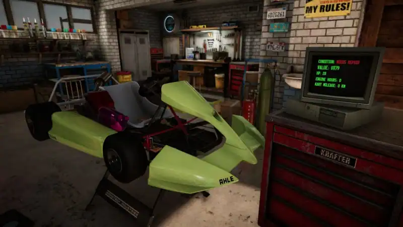Gearhead Karting Simulator - Mechanic and Racing — изображение 2