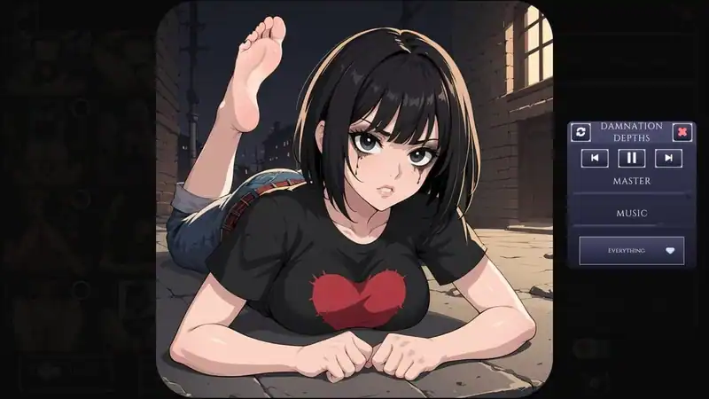 Hentai Senpai: Goth Feet — изображение 3