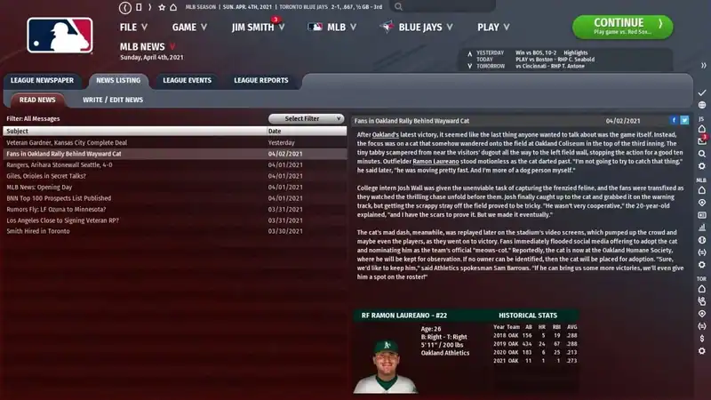 Out of the Park Baseball 22 — изображение 3