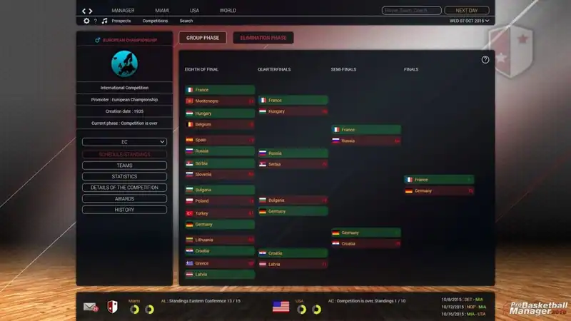 Pro Basketball Manager 2016 — изображение 3