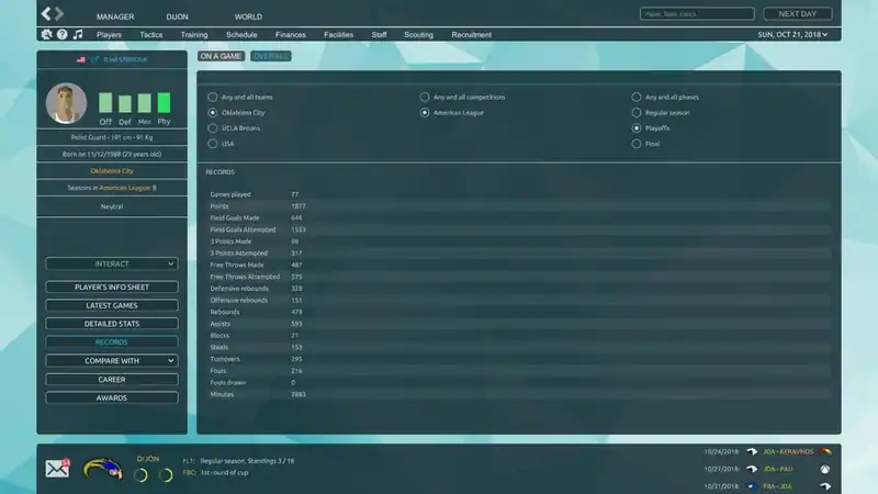 Pro Basketball Manager 2019 — изображение 3
