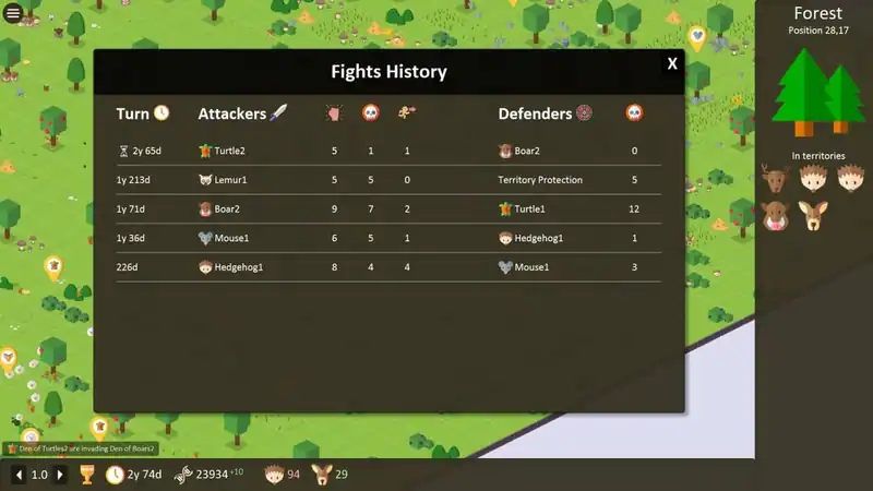 Territory: Animals Genetic Strategy — изображение 3