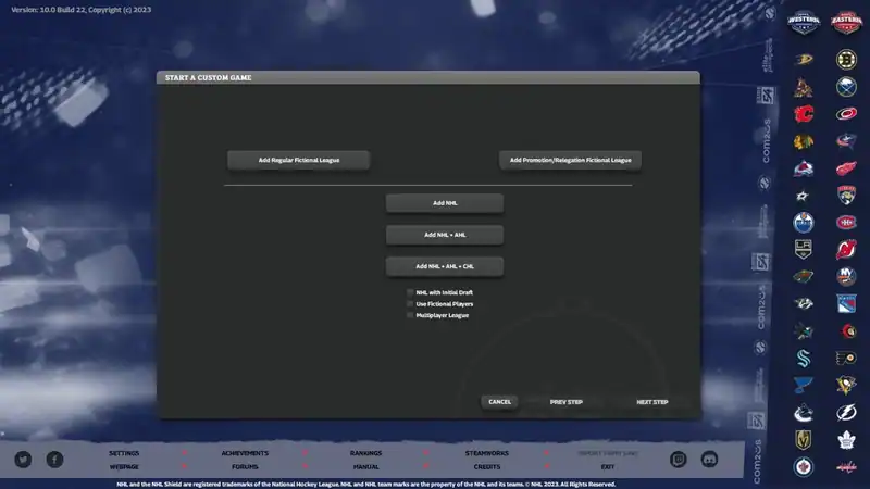 Franchise Hockey Manager 10 — изображение 2
