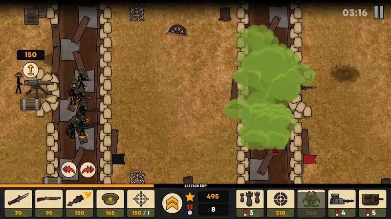 Stickman Trenches — изображение 2