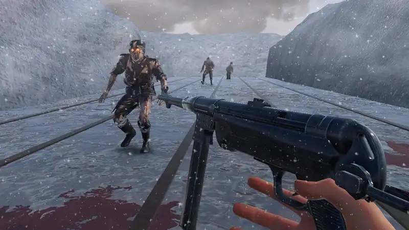World War 2 Winter Gun Range VR Simulator — изображение 3