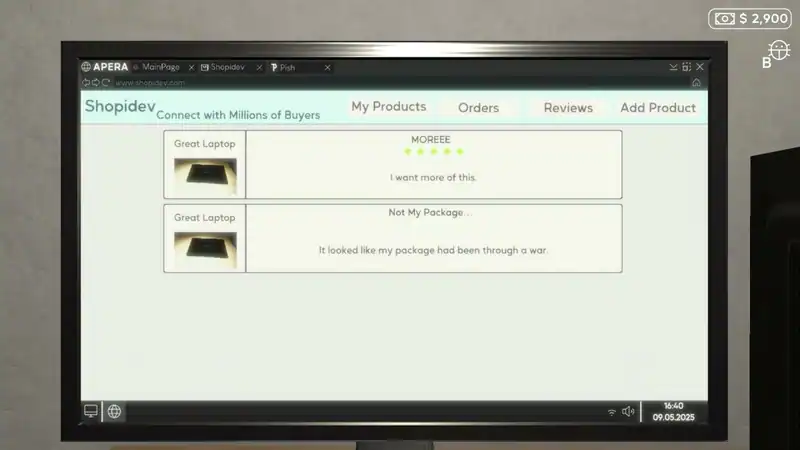 E-Commerce Simulator 2025 — изображение 3