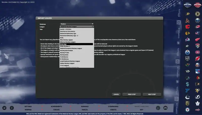 Franchise Hockey Manager 10 — изображение 3