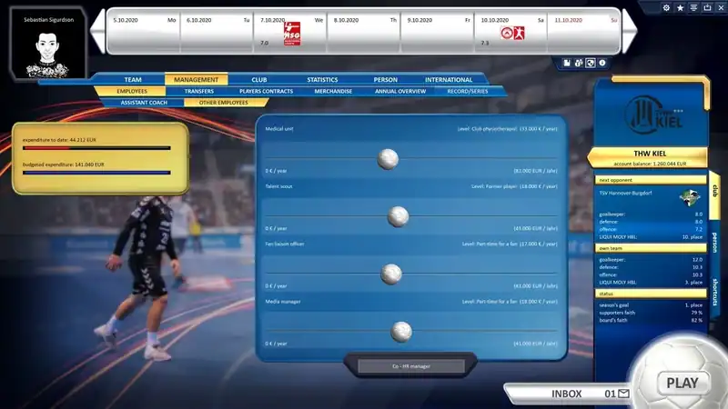 Handball Manager 2021 — изображение 3
