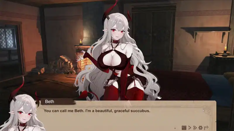 Resist the succubus - The end of the female Knight — изображение 3