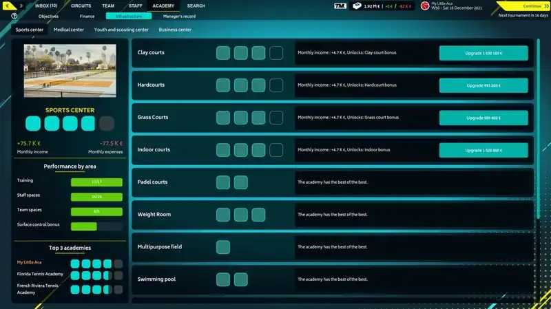 Tennis Manager 2022 — изображение 3