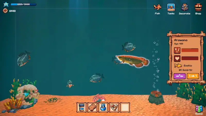Tiny Aquarium: Social Fishkeeping — изображение 2