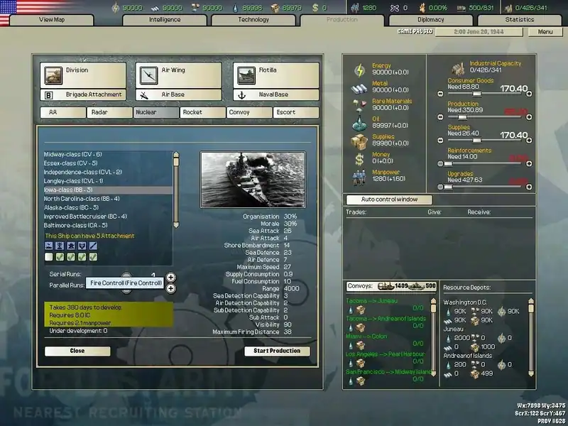 Hearts of Iron 2: Doomsday Armageddon — изображение 3