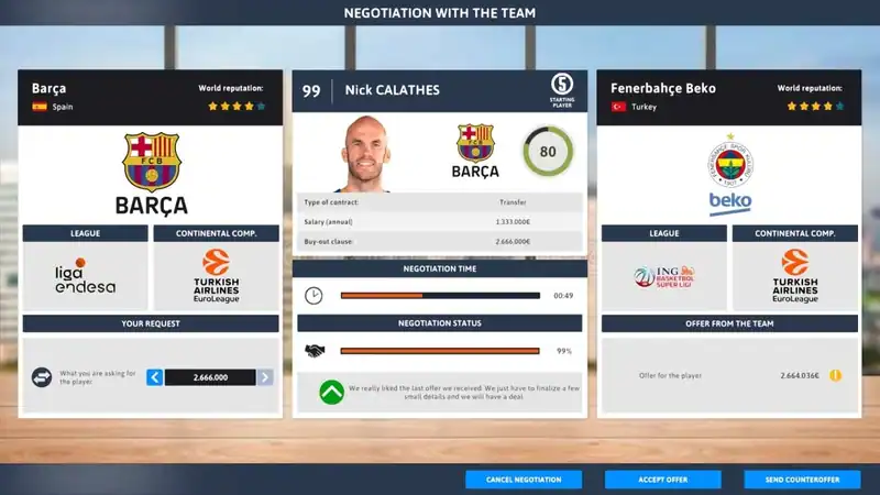 International Basketball Manager 22 — изображение 3
