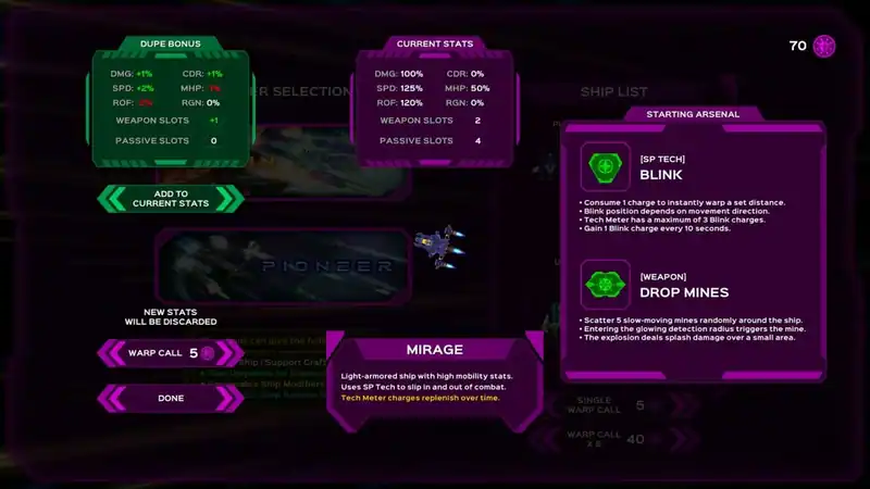 PhaigeX: Hyperspace Survivors — изображение 2