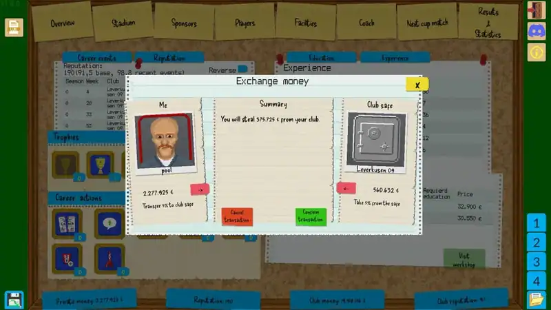 Boeckham's Football Manager — изображение 3