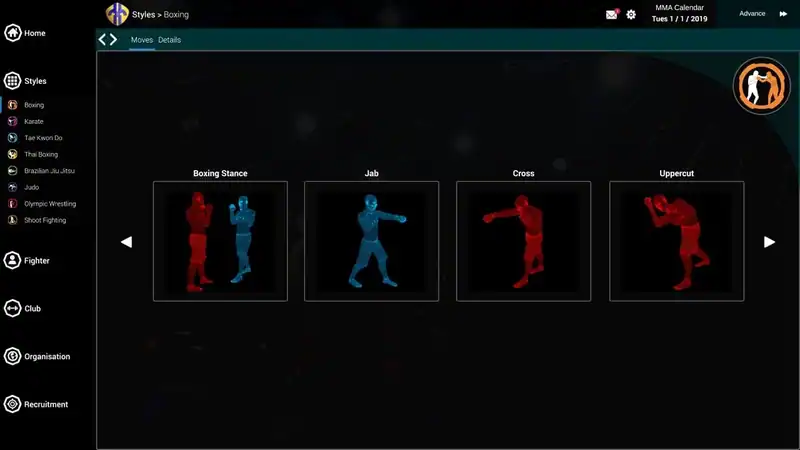 MMA Team Manager — изображение 3