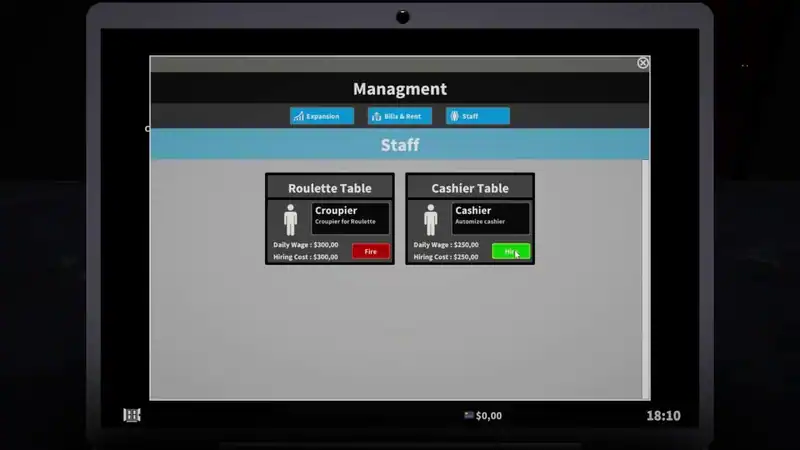 Casino Management Simulator — изображение 2