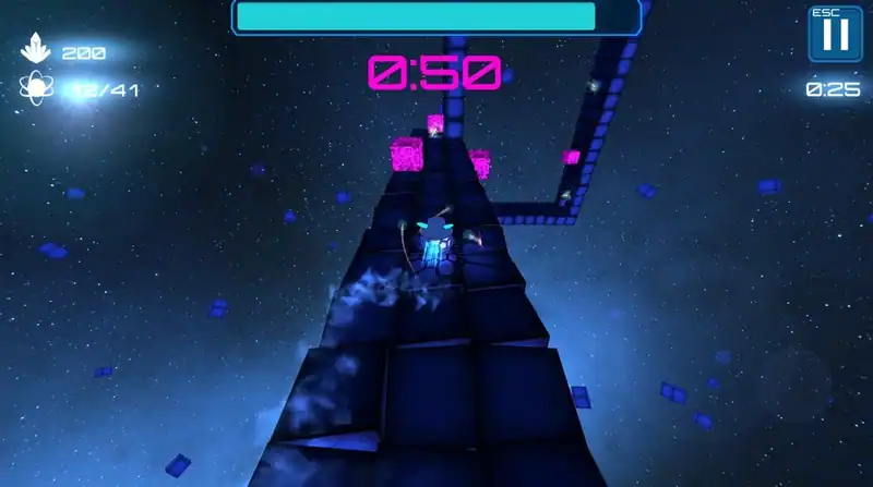 Deep Blue 3D Maze in Space — изображение 3