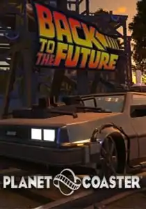 Planet Coaster — Back to the Future Time Machine Construction Kit