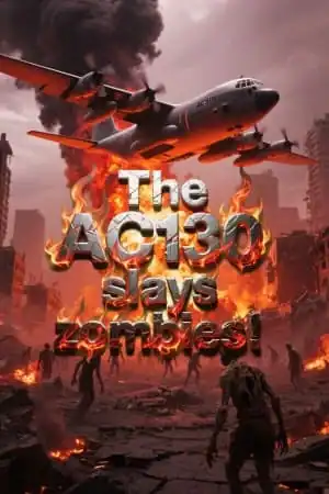 The AC130 slays the zombies