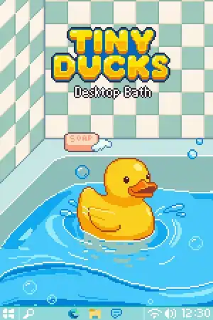 Tiny Ducks: Desktop Bath