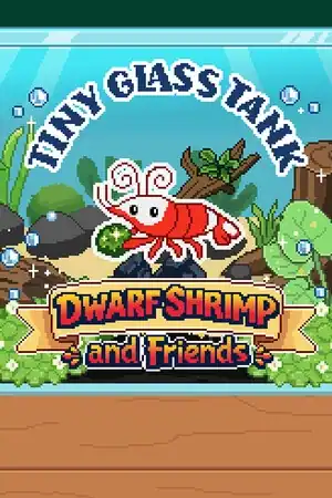 Tiny Glass Tank: Dwarf Shrimp and Friends